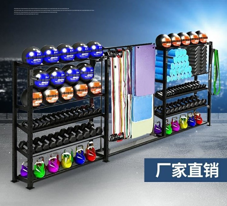 壶铃小工具家用私教瑜伽垫收纳架