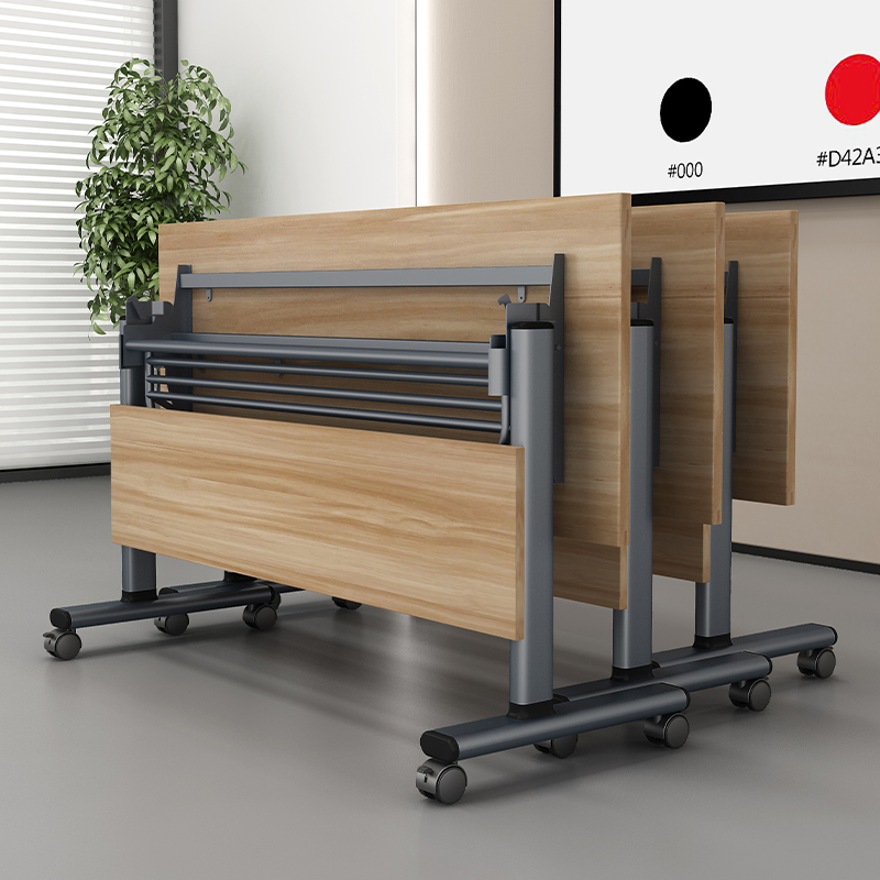 折叠会议桌可移动拼接活