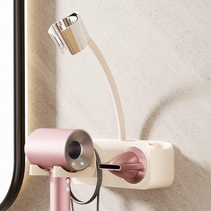 吸盘懒人吹风机支架免打孔卫生间收纳壁挂解放双手电吹风筒置物架,家庭/个人清洁工具,吹风机置物架,淘宝优惠券,粉丝福利购,淘宝优惠卷