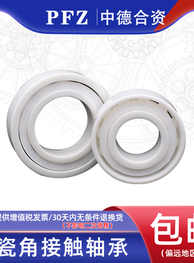 德国 PFZ氧化锆全陶瓷轴承6000 6001 6002 6003 6004 6005 6006CE