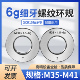 0.5 0.75 1.5 M35 41螺纹环规6g通止规检具