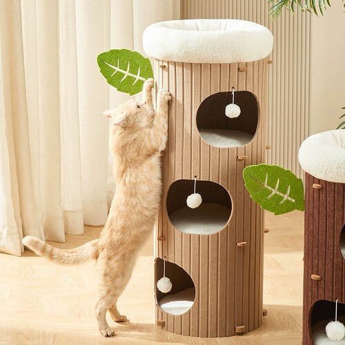 猫窝猫树一体冬季保暖四季通用
