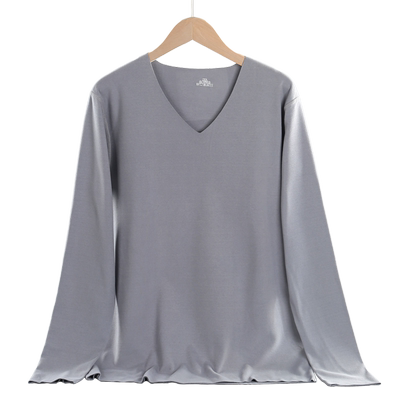 德绒长袖上衣发热打底衫