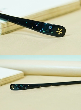 现货非遗大漆茶拨发簪