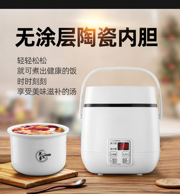 迷你婴儿预约煮粥宿舍电饭煲