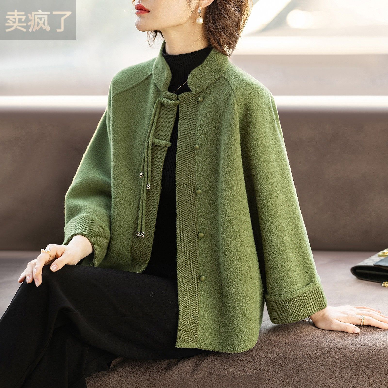 中老年人女士春装妈妈外套洋派时尚春秋2025新款中式上衣服40岁50