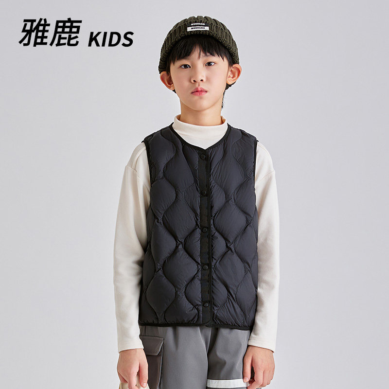 雅鹿轻薄儿童羽绒马甲背心中大童秋冬季新款男童女童外穿保暖童装,童装/婴儿装/亲子装,羽绒马甲,淘宝优惠券,粉丝福利购,淘宝优惠卷