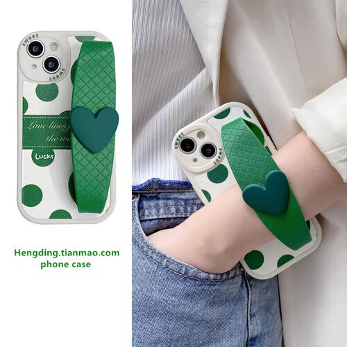 华为硅胶斜挎背带手腕带支架