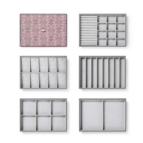 晶小姐DIY可组合首饰收纳盒