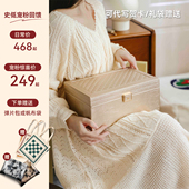 晶小姐珠宝首饰盒项链手镯手表高级感首饰收纳盒送礼首饰盒带锁