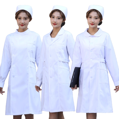 护士服女大褂工作服透气防透光