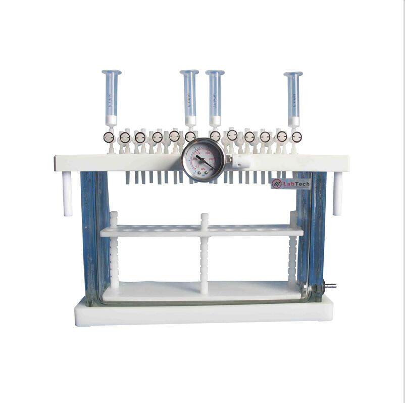 莱伯泰科w-spe 12 手动固相萃取 12位固相萃取装置 固相萃取仪器玻璃