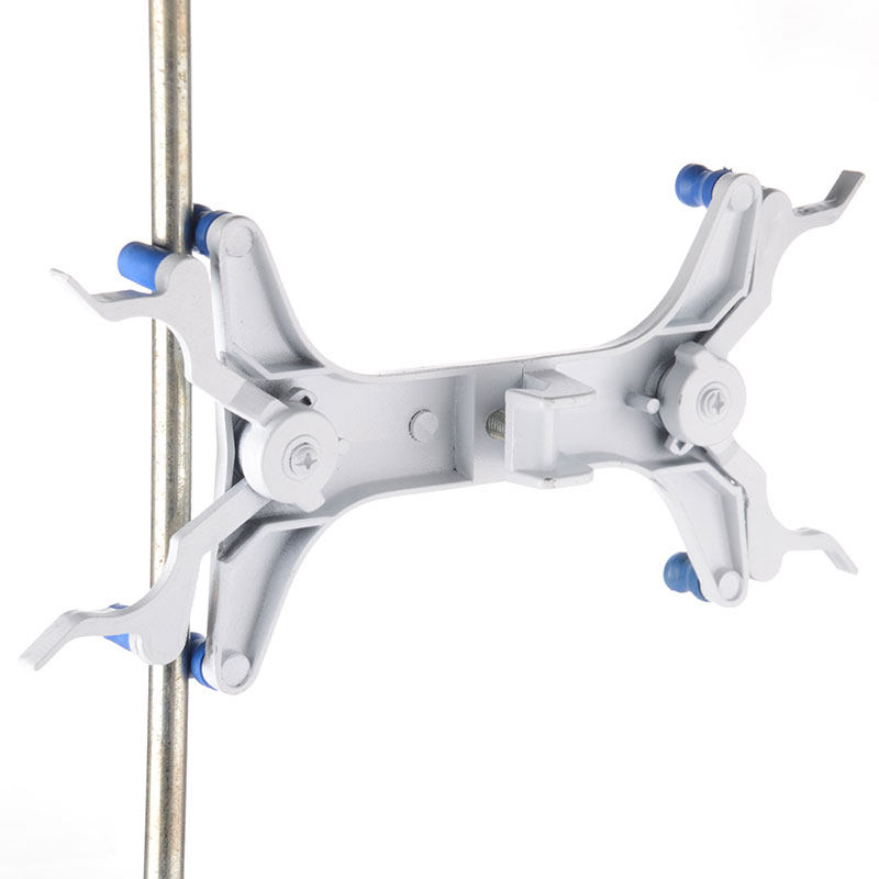 铝制滴定管夹 蝴蝶夹 铝滴定夹万能夹 配滴定台铁架台 实验室夹具教学