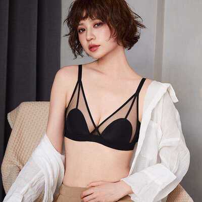 文胸大胸显小性感无钢圈