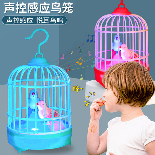会学人说话的小鸟复读鸟笼