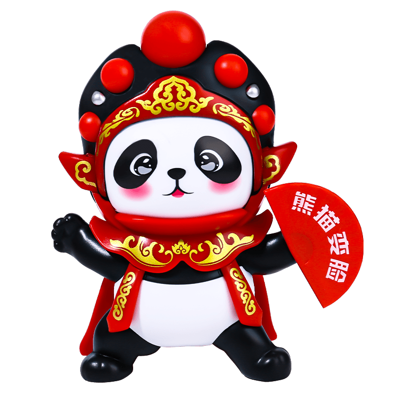 变脸熊猫川剧【现货秒发】