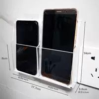 Двойная мобильная модель мобильного телефона белого нижнего.