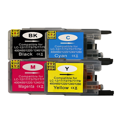 科尉适用兄弟LC-12 17 73 75 77 79墨盒MFC-J280W J425W J430W J432W J435W J625DW J705D/DW J710D/DW墨盒