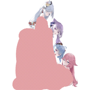 原神周边申鹤刻晴甘雨八重神子立牌