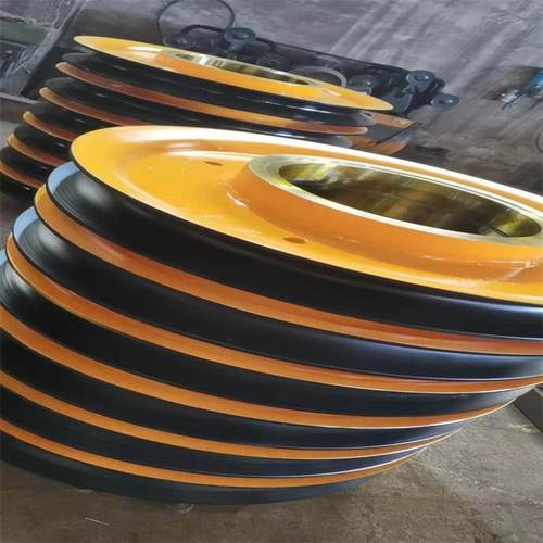 油田钻机天车 游车用 锻焊铸造32绳槽 HL1524滑轮 快绳轮