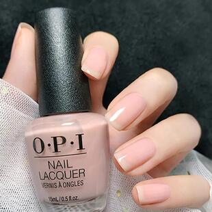 美国OPI指甲油裸粉色SH4 bare my soul美甲免烤持久essie扭扭瓶62