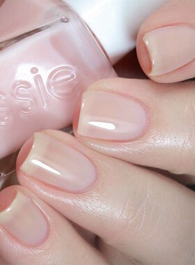 正品essie扭扭瓶微光疗指甲油11 sheer fantasy裸粉色免烤快干