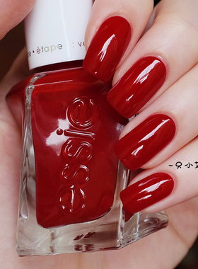 美国ESSIE扭扭瓶指甲油复古深红色345 bubbles only酒红色免烤白