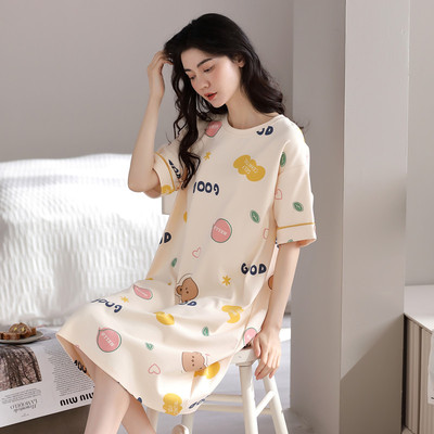 芬腾纯棉夏季甜美可爱家居服睡衣