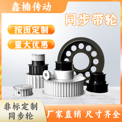 非标定做同步轮MXL XL L H XH S2M 3M 5M 8M 14MT5 T10