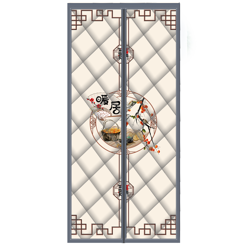 双层加厚棉门帘挡寒风阻严寒保温