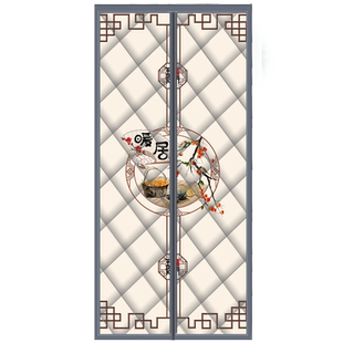 棉门帘冬季家用防风加厚防寒保暖挡风空调磁吸隔断挂帘保温隔音