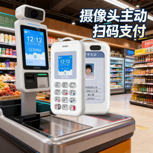 主动扫码支付-双向通话-卫星定位