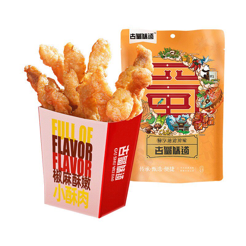 古蜀味道椒麻小酥肉油炸半成品