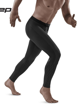 CEP COLD WEATHER秋季跑步紧身裤男健身长裤高弹训练户外运动裤子