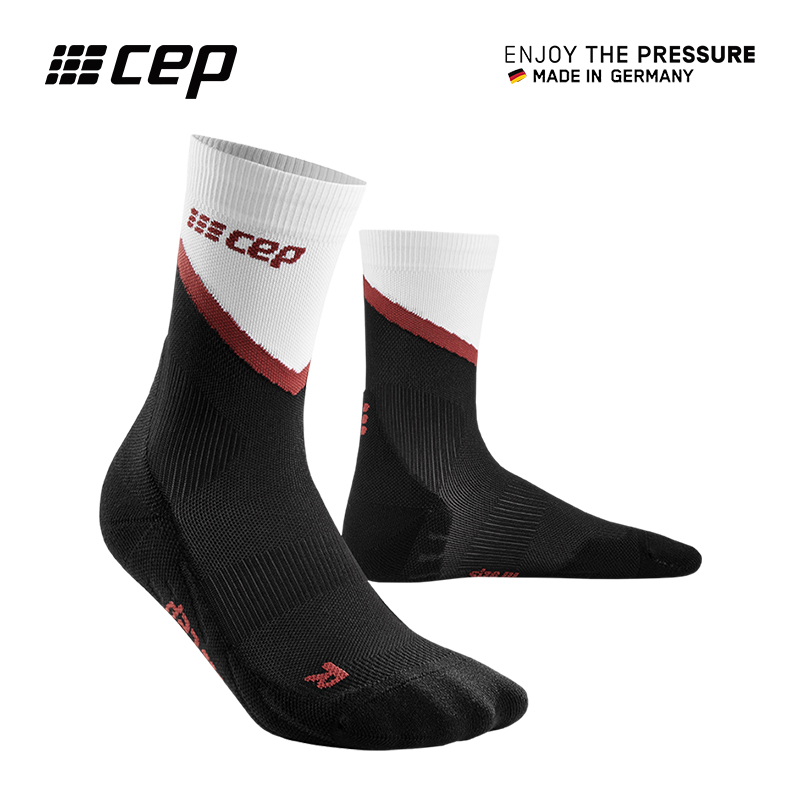 CEP德国 CHEVRON设计款中筒压缩袜运动篮球跑步袜子男女-封面