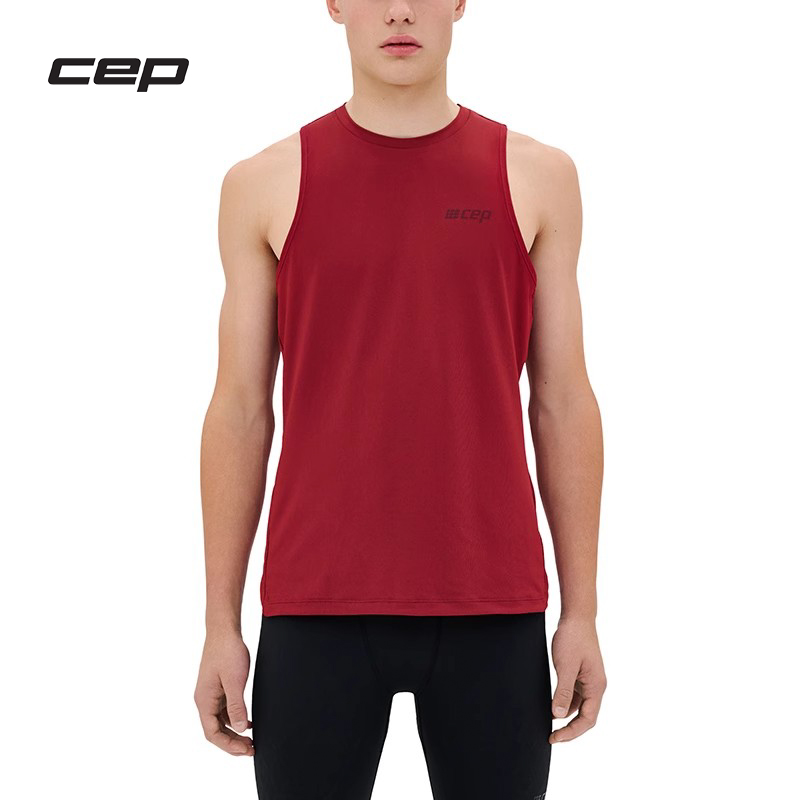 cep跑者背心经典圆领设计