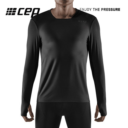 CEP 速干衣男长袖跑步吸汗透气健身衣瑜伽运动服户外骑行运动上衣