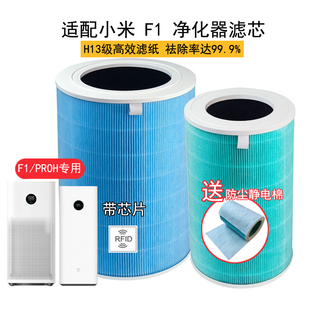 适配小米米家空气净化器proh滤芯除甲醛PM2.5过滤网F1增强复合版