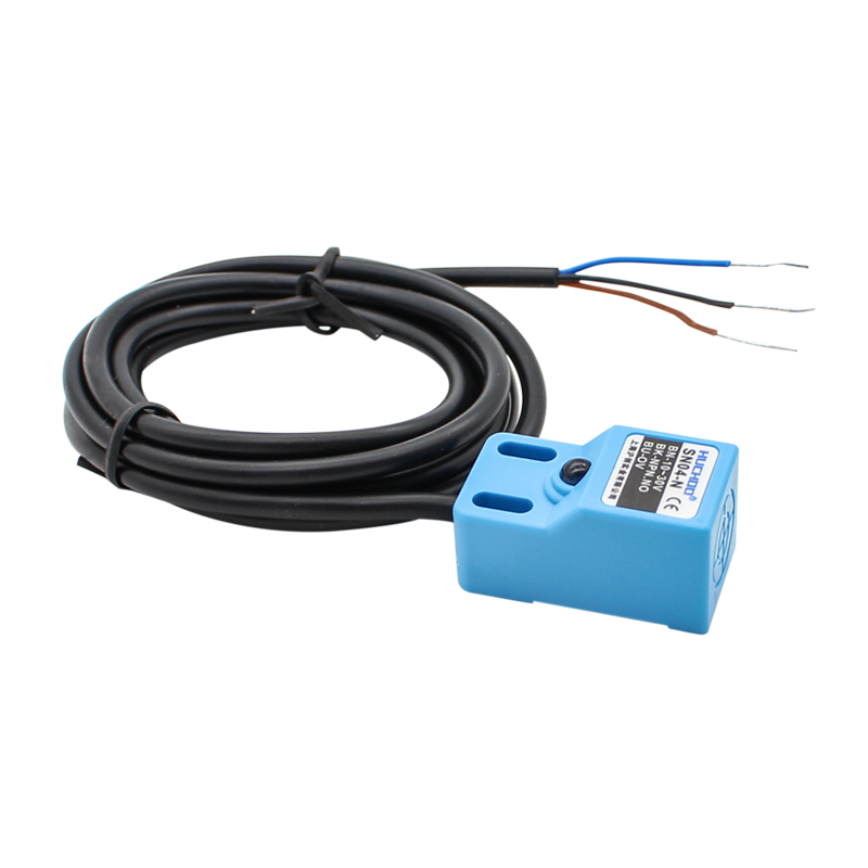 金属方形接近开关传感器防水SN04-N/N2/P/P2/Y/D二三线常开闭24V