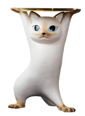 搞怪落地妖娆猫乔迁新居礼品礼物