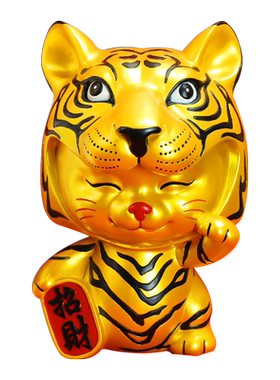 本命年软装饰品吉祥物树脂祝福