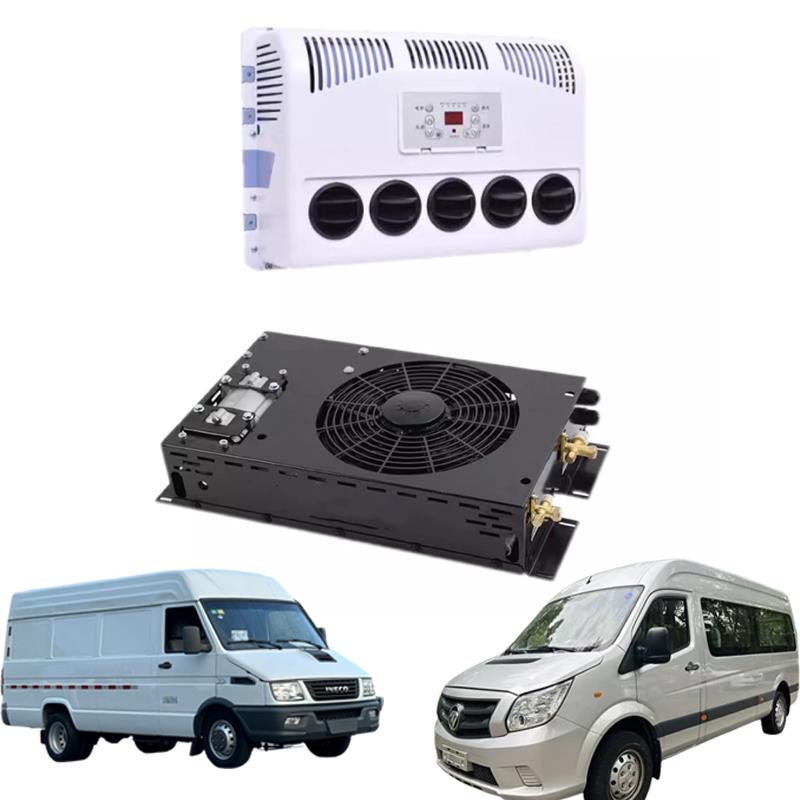 超薄底置款驻车空调12V24V依维柯图雅诺房车大通V80床车改装