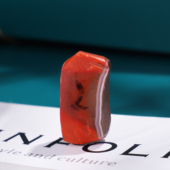 南红玛瑙原石明料毛石毛料四川大凉山长31.3mm 宽15.3mm 厚13.8mm