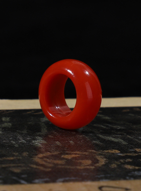 毕业级瓦西南红跑环 内径7.7mm外径12.9mm 可跑6-7mm珠子 286号