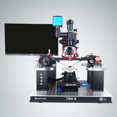 探针台手动测试晶圆忆阻器失效分析IV测试光电流测试Mapping架探