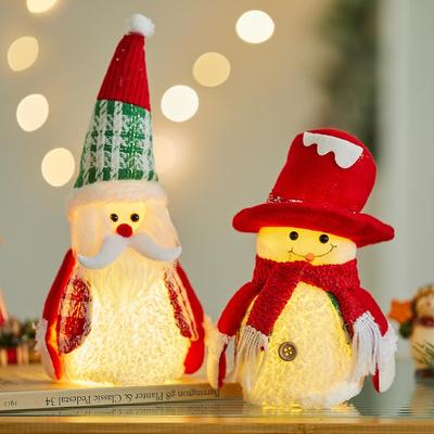 圣诞节装饰雪人玩偶公仔