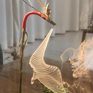 龙挂香竹架子原材料竹丫手工DIY竹子材料龙头挂香实心竹空心竹