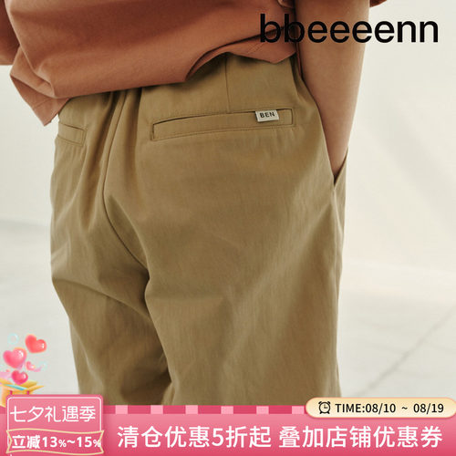 bbeeeenn短裤短裤休闲裤宽松舒适