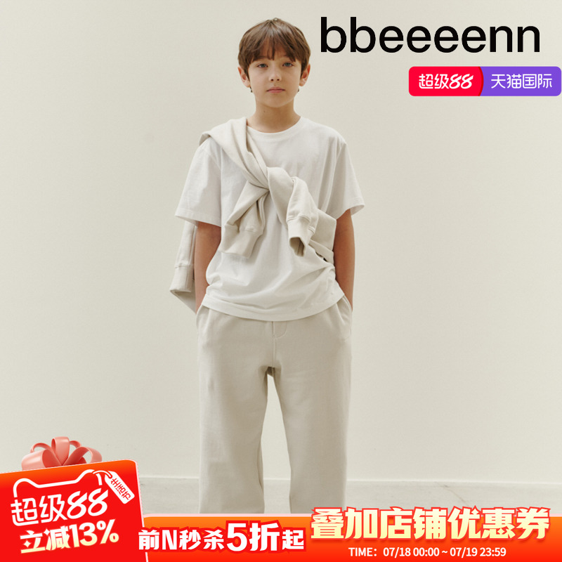 bbeeeenn圆领短袖打底T恤衫