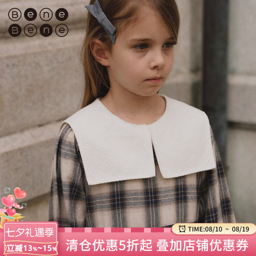 韩国连衣裙BeneBene女童23秋季